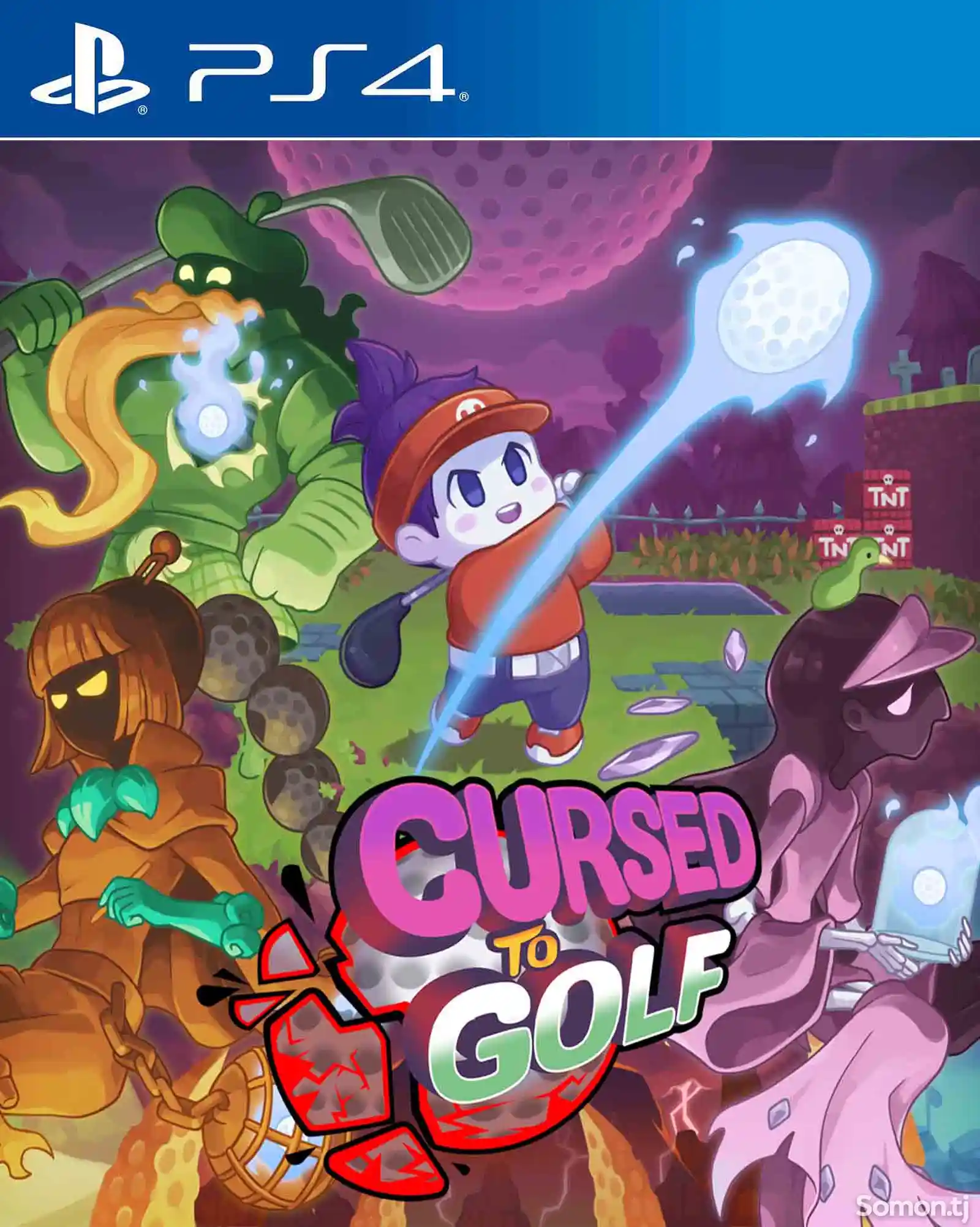 Игра Cursed to golf для PS-4 / 5.05 / 6.72 / 7.02 / 7.55 / 9.00 / 11.00 /-1