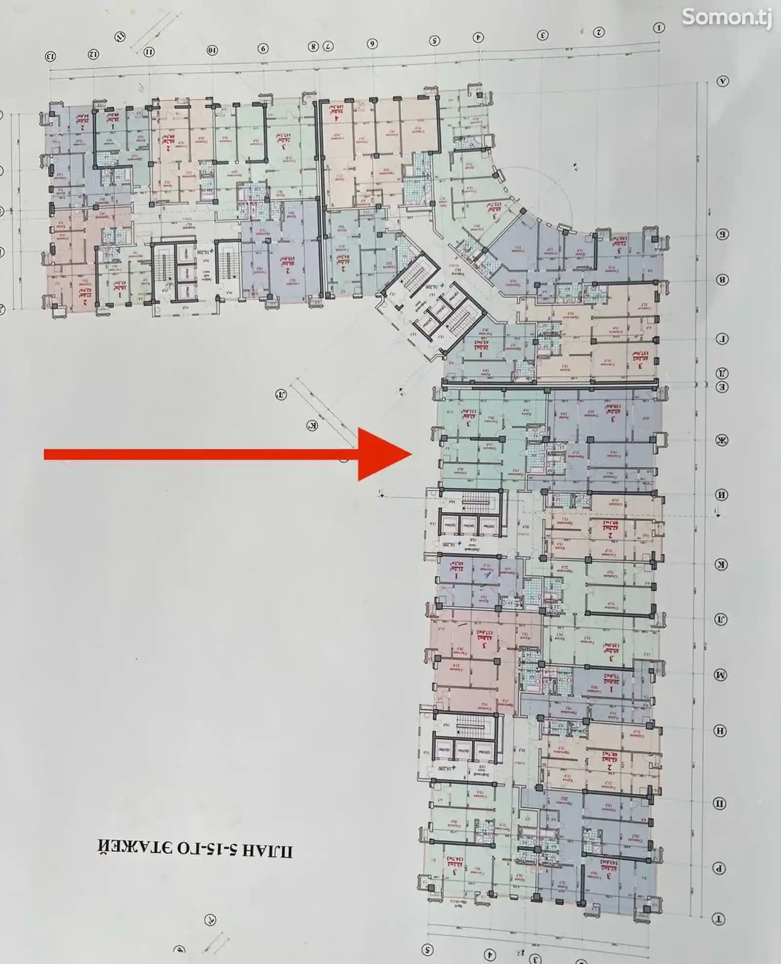 3-комн. квартира, 9 этаж, 131 м², Де-Факто-12