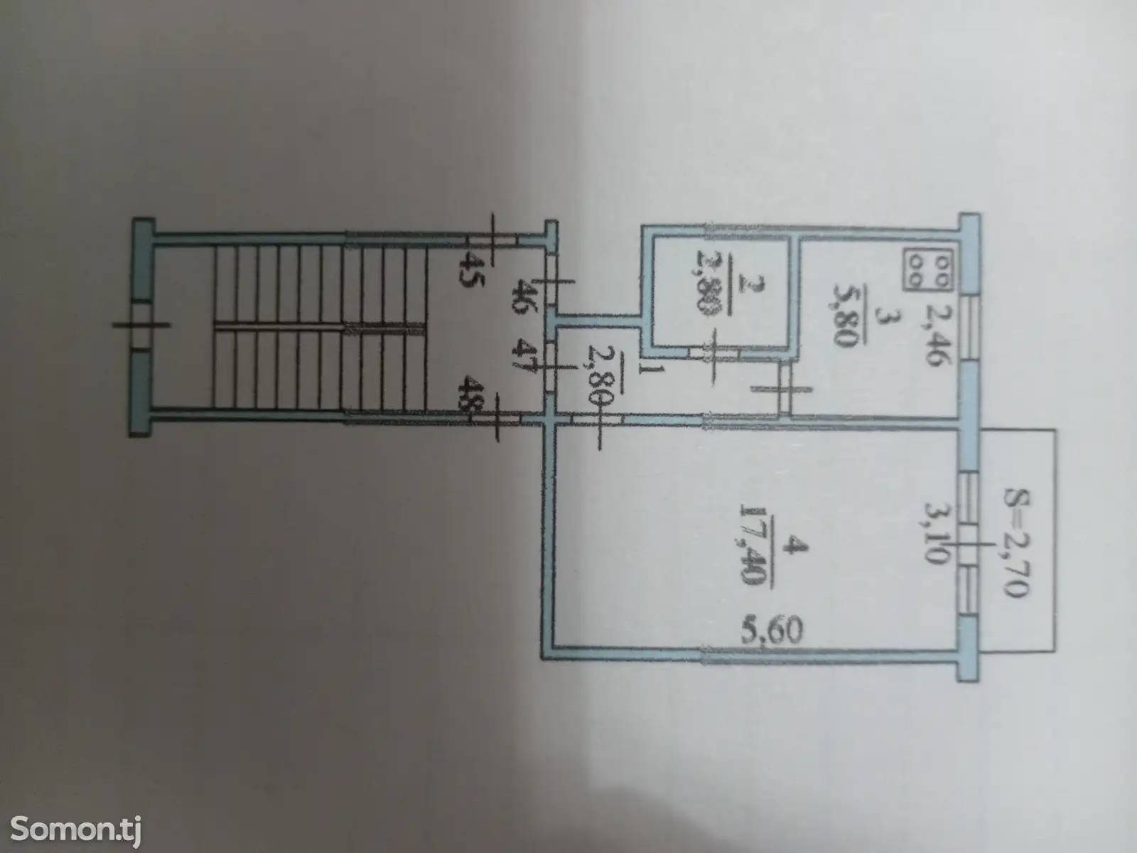 1-комн. квартира, 1 этаж, 30 м², 33 мкр