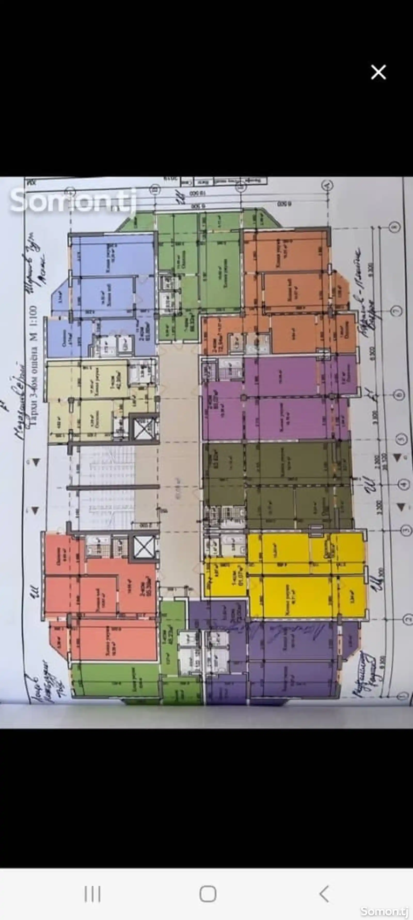 2-комн. квартира, 8 этаж, 71 м², Сино-5