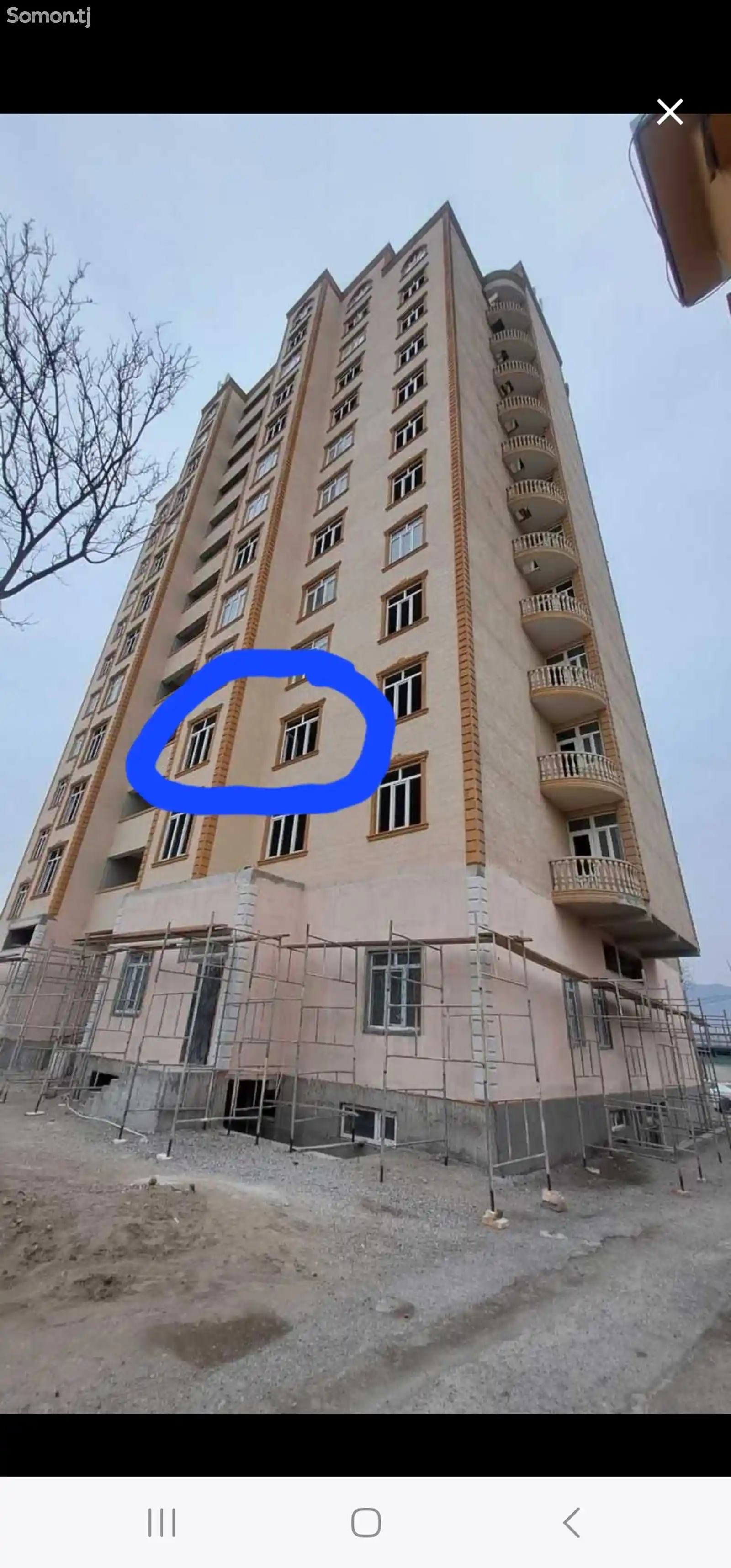 1-комн. квартира, 3 этаж, 48 м², Панчшанбе-2