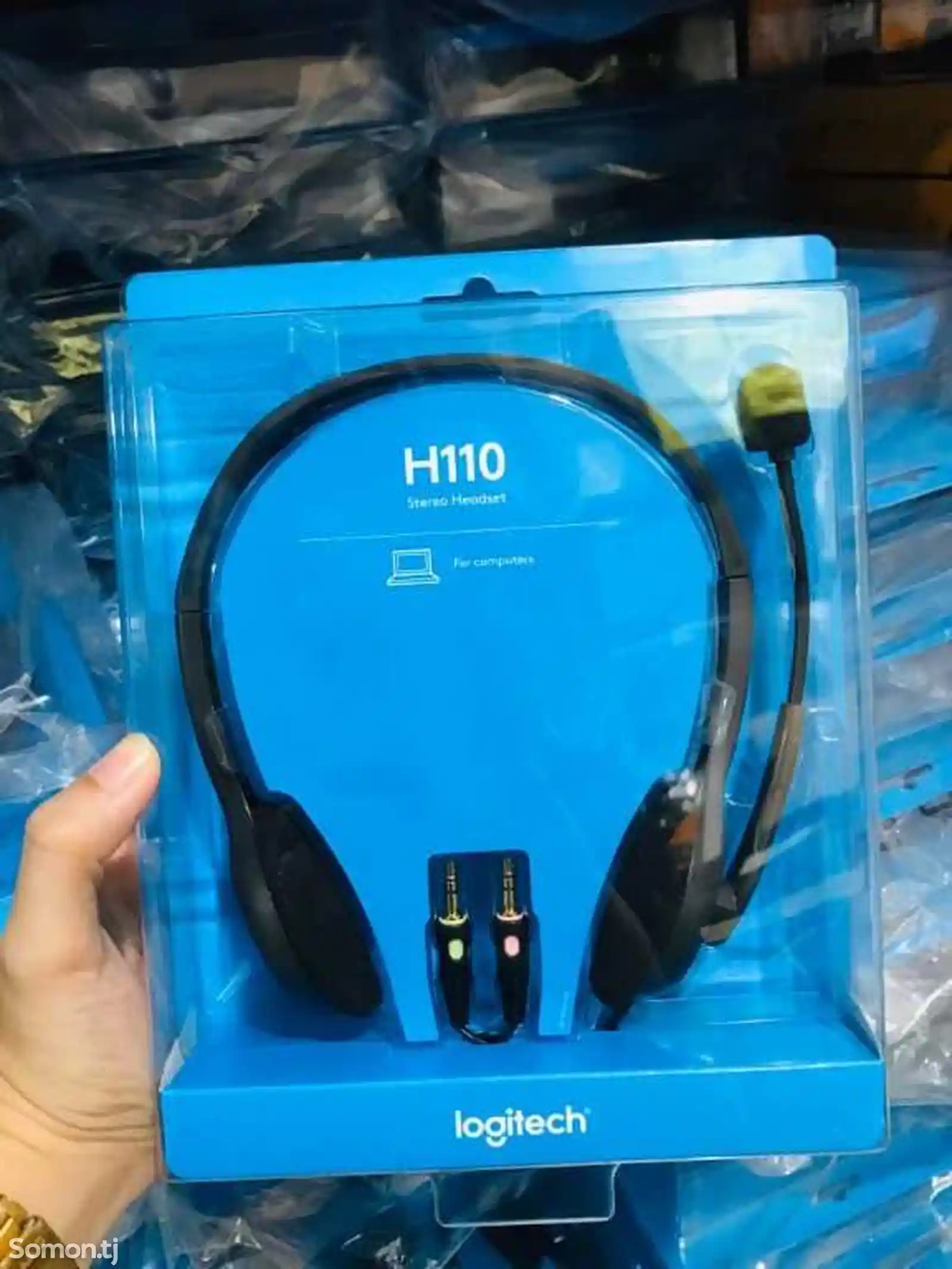 Наушники Logitech Stereo Headset H110-1