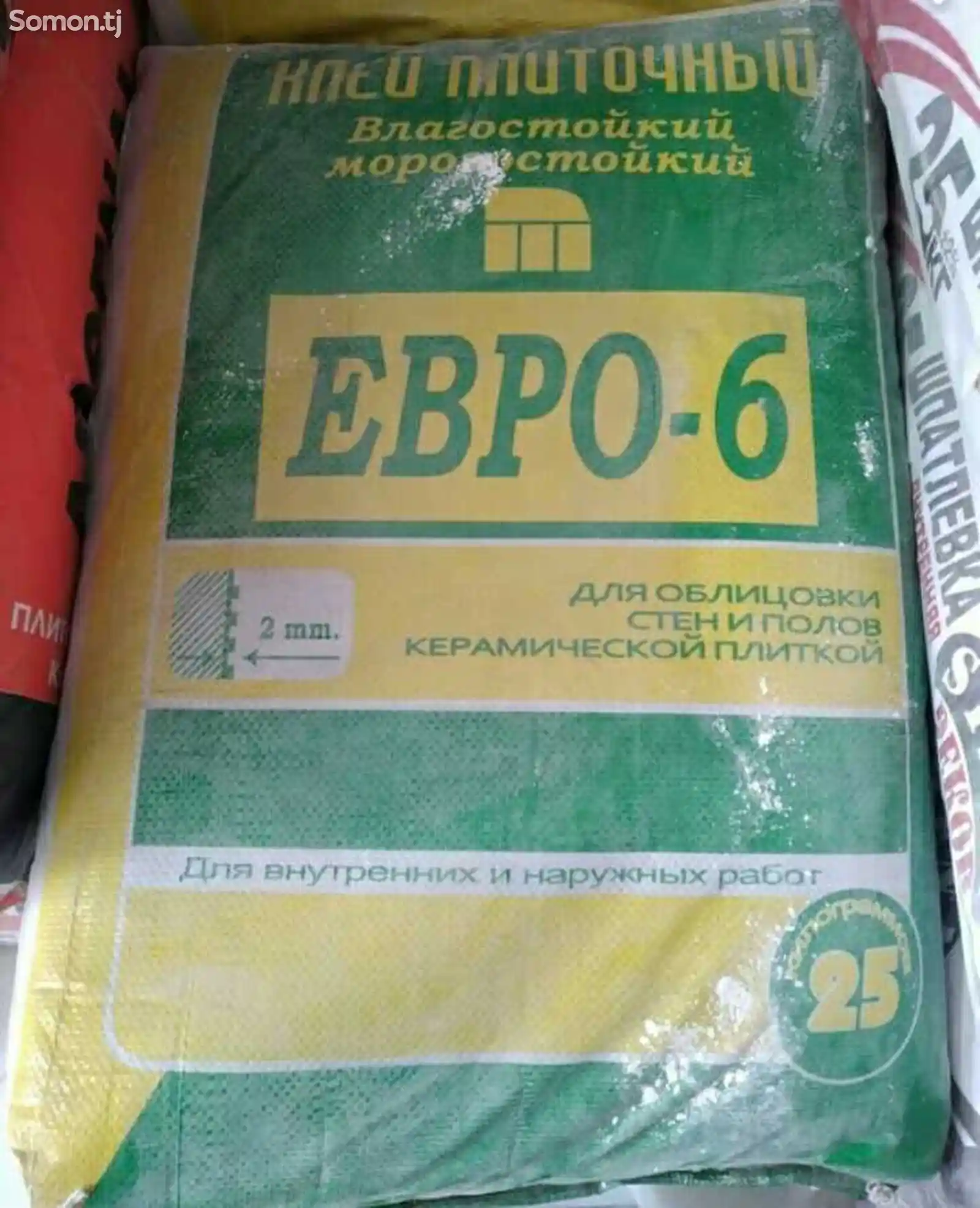 Клей плиточный EBPO-6