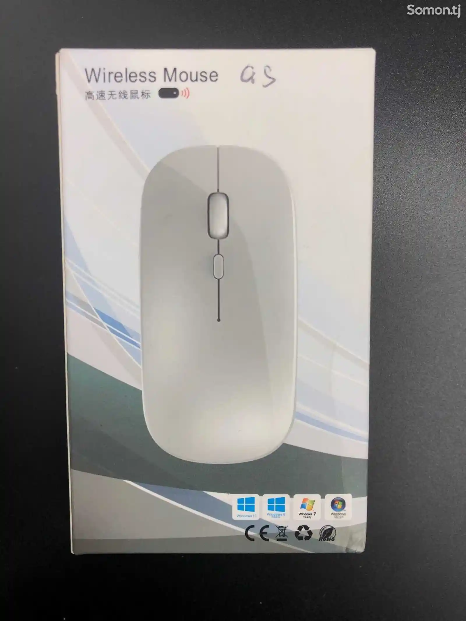 Белая мышка Wireless Mouse-4
