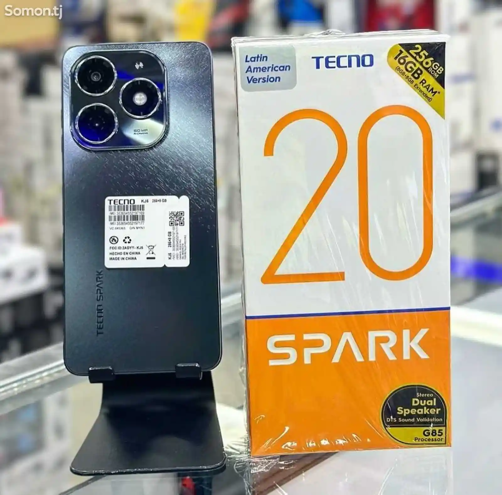 Tecno Spark 20 16/128Gb blue-2