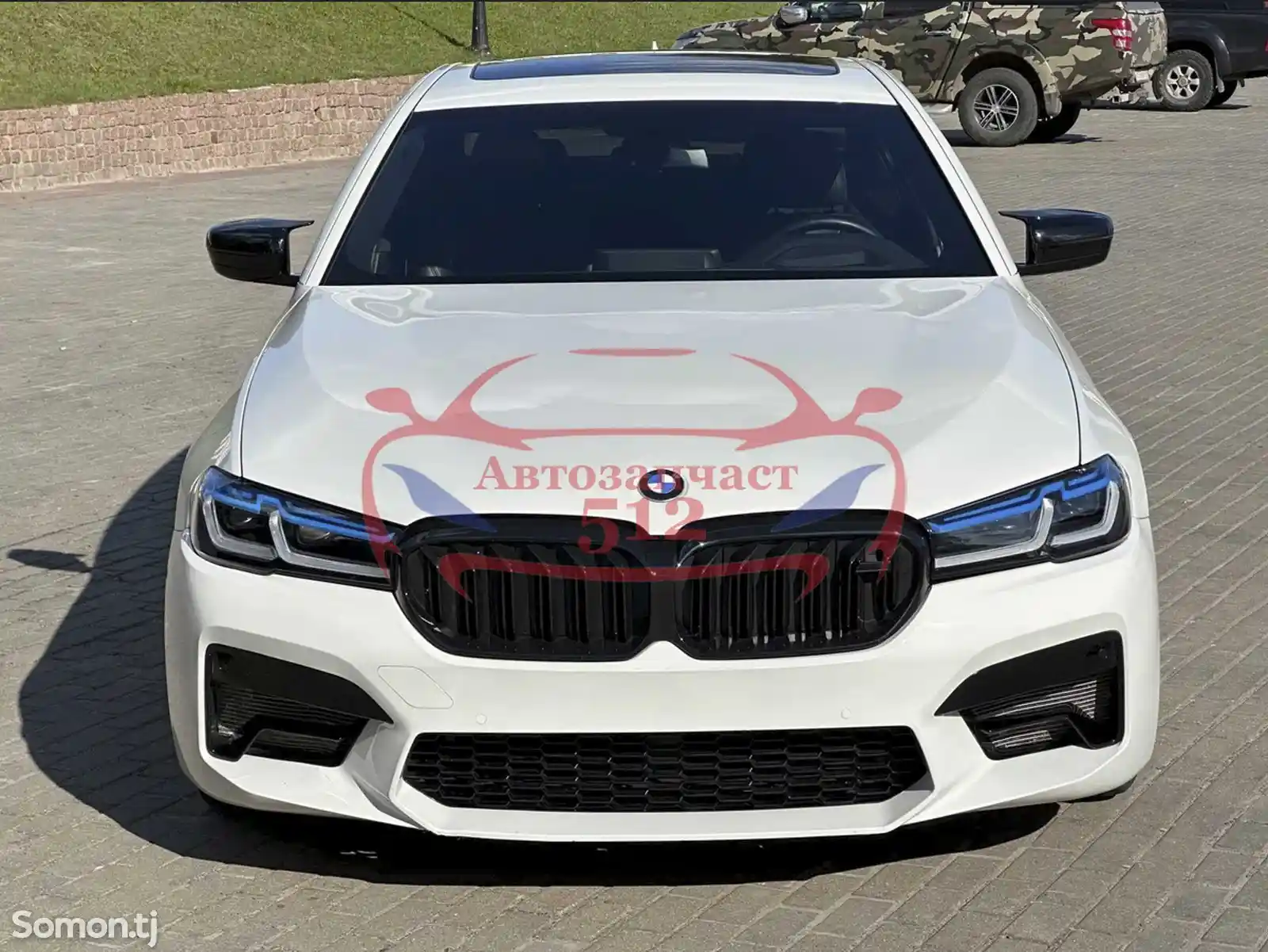 Проводка и парктроник переднего бампера BMW 5 G30 2019-16