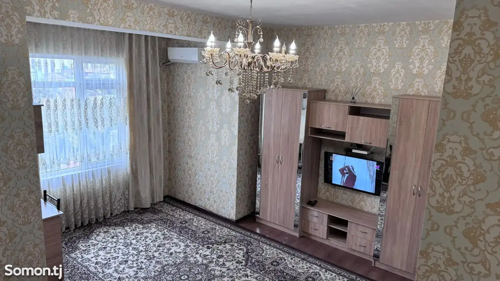 1-комн. квартира, 5 этаж, 47 м², Исмоили сомони-1