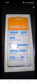 Tecno Spark 20 pro 256 /8+8-3