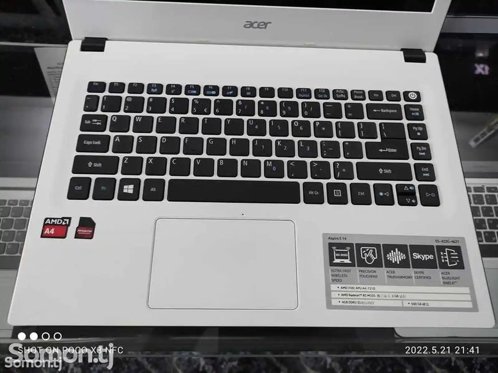 Ноутбук Acer Aspire E5-422G AMD A4-7210 4GB/128GB-4