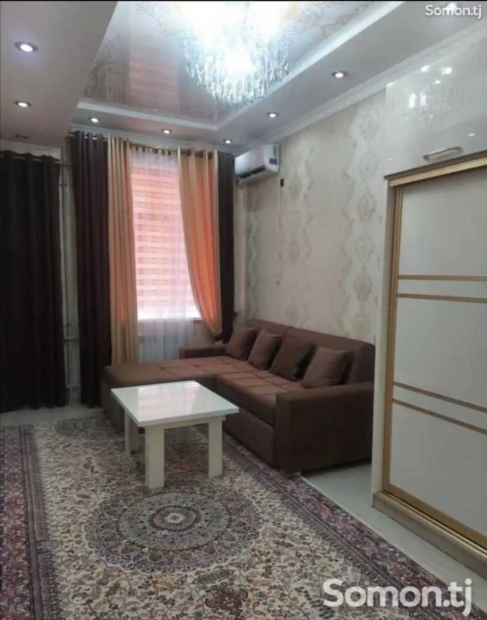 2-комн. квартира, 10 этаж, 56м², Исмоили Сомони-1