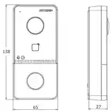 Видеодомофон hikvision DS-KV6113-WPE1-6