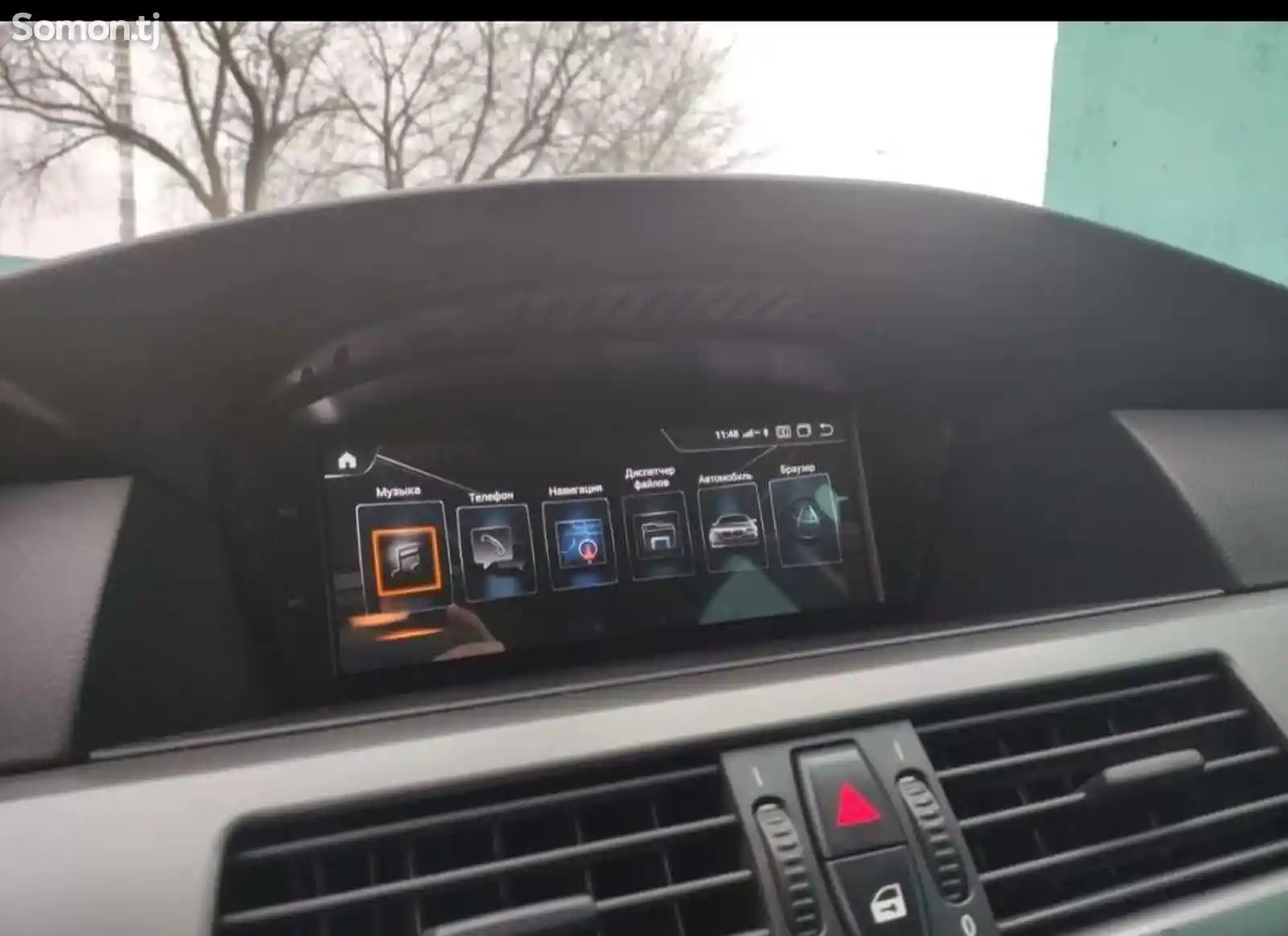 Android BMW e60 в стиле BMW Nbt-7