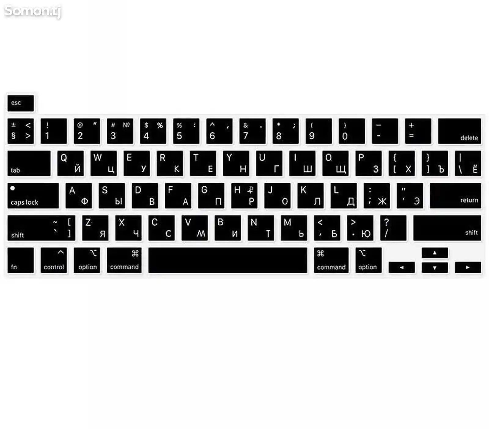 Силиконовая накладка на клавиатуру MacBook-5