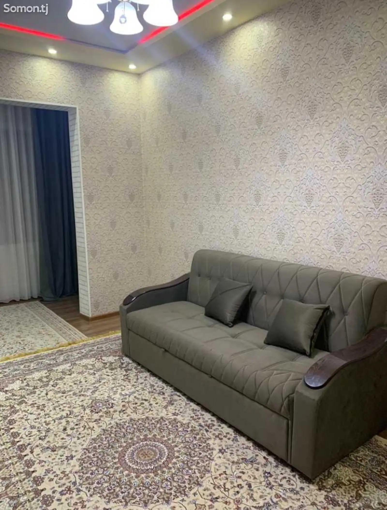 2-комн. квартира, 6 этаж, 55м², Алиф Банк-1