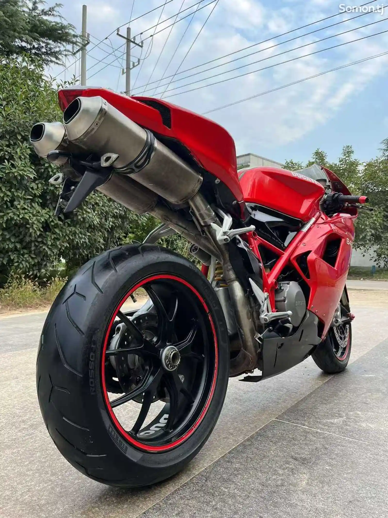 Мотоцикл Ducati 848cc на заказ-5
