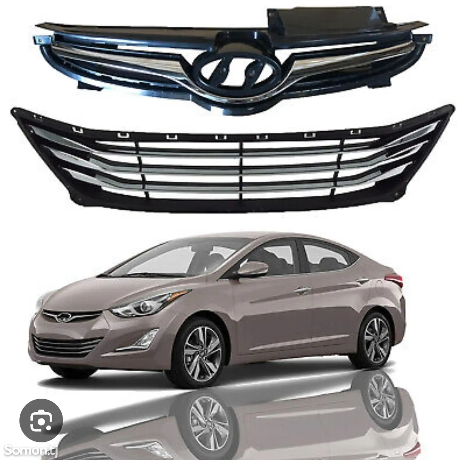 Решетка радиатора от Hyundai Elantra 2011-2013-1