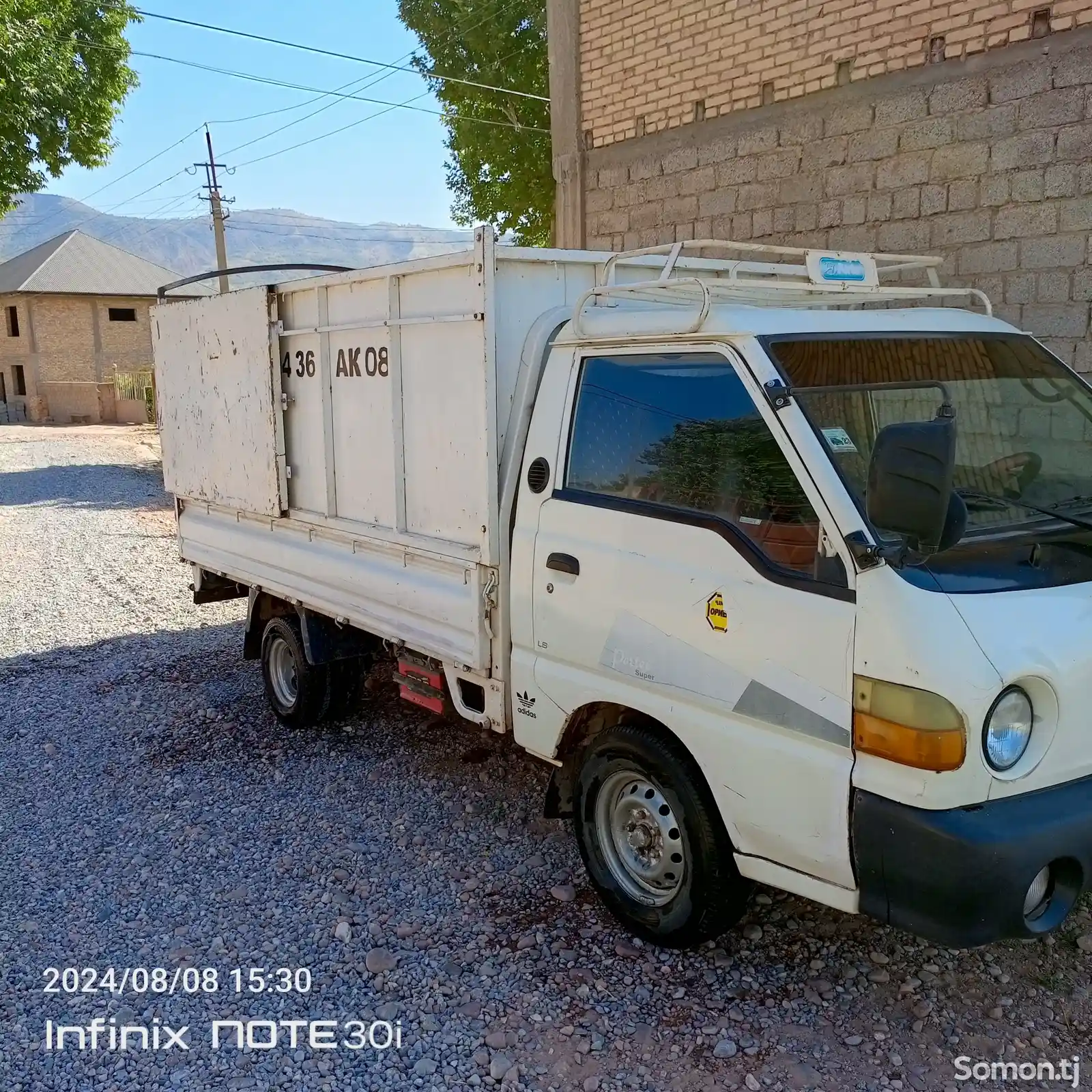 Бортовой автомобиль Hyundai Porter, 2002-2