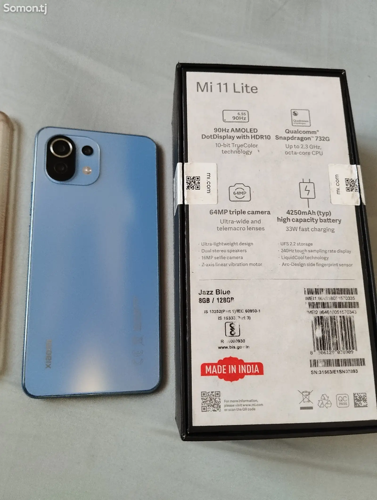 Xiaomi Mi 11 Lite 128/13gb-8