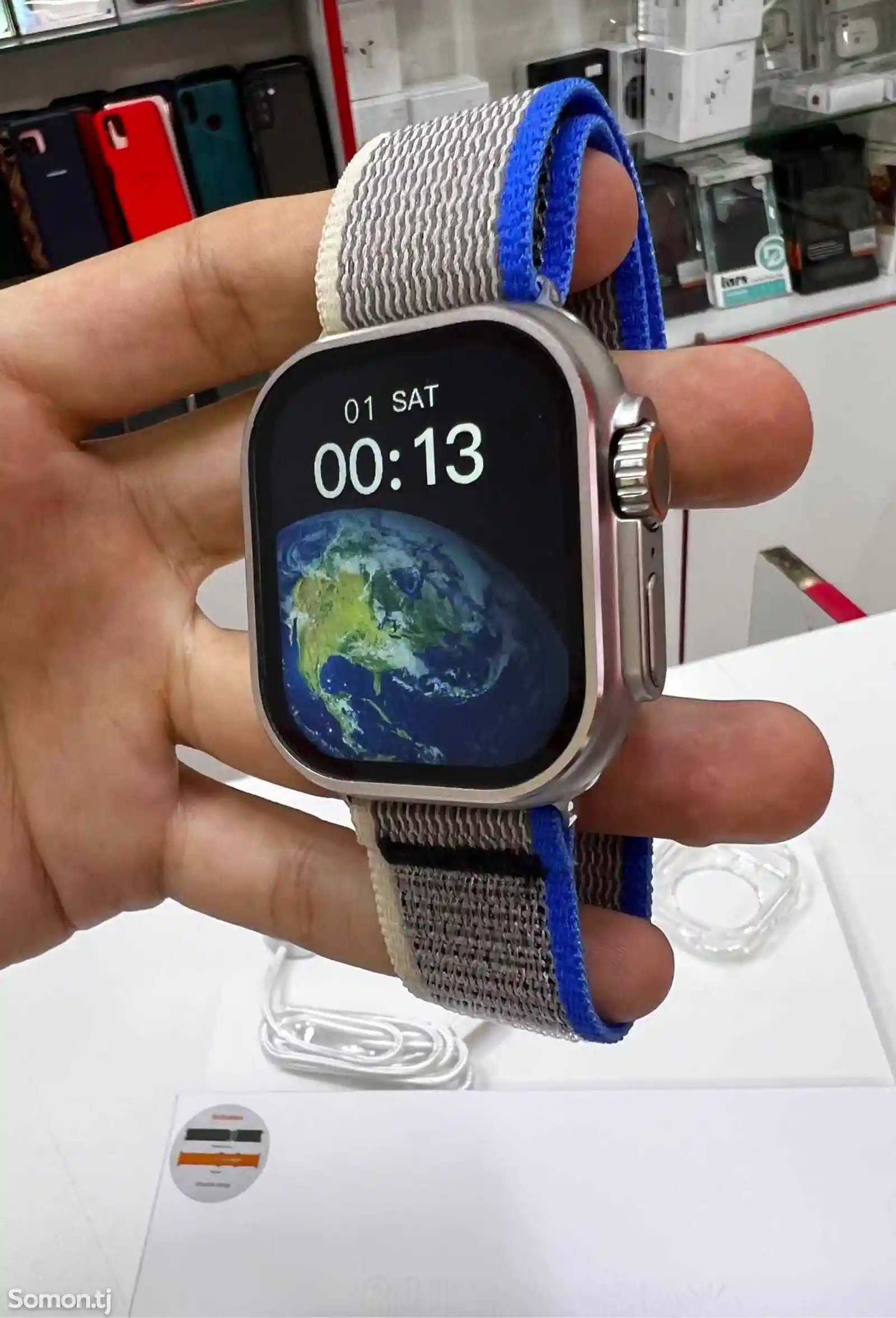 Смарт часы Apple Watch ultra lux copy - люксовая копия-1