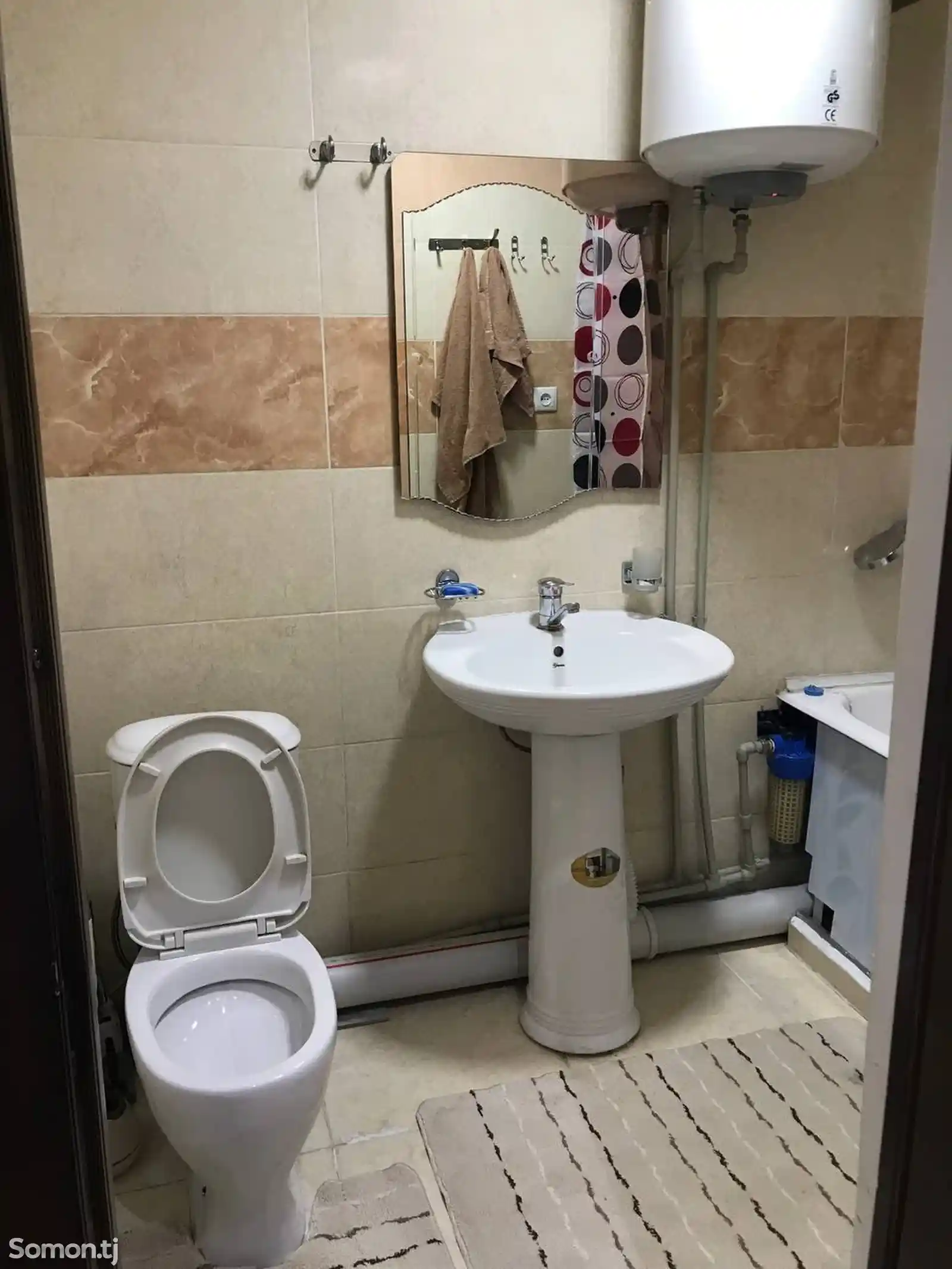 2-комн. квартира, 14 этаж, 50м², Сомони-10