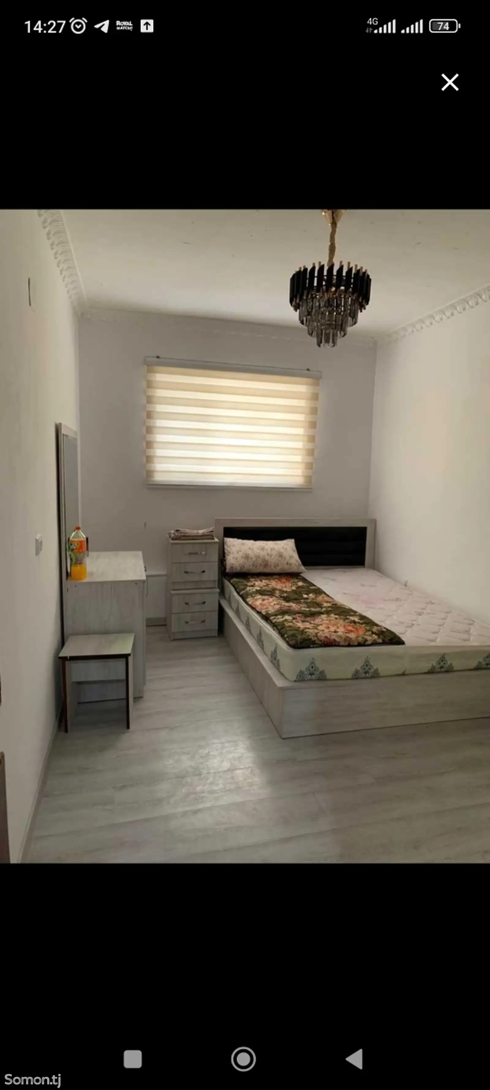 2-комн. квартира, Цокольный этаж, 40м², Фирдавси-7