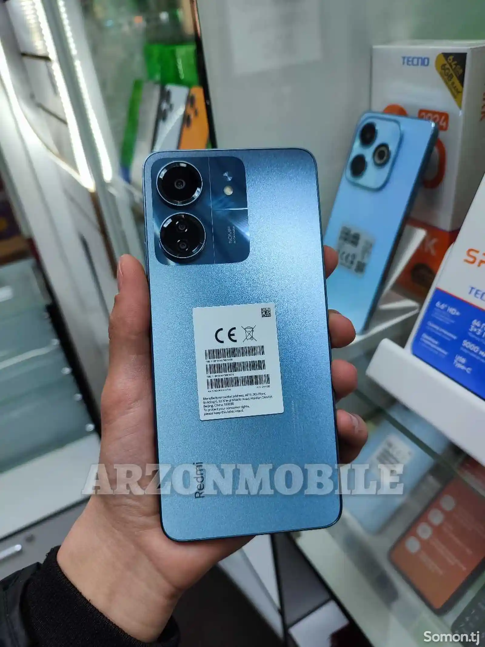Xiaomi Redmi 13C 4/128Gb Blue 2024-4