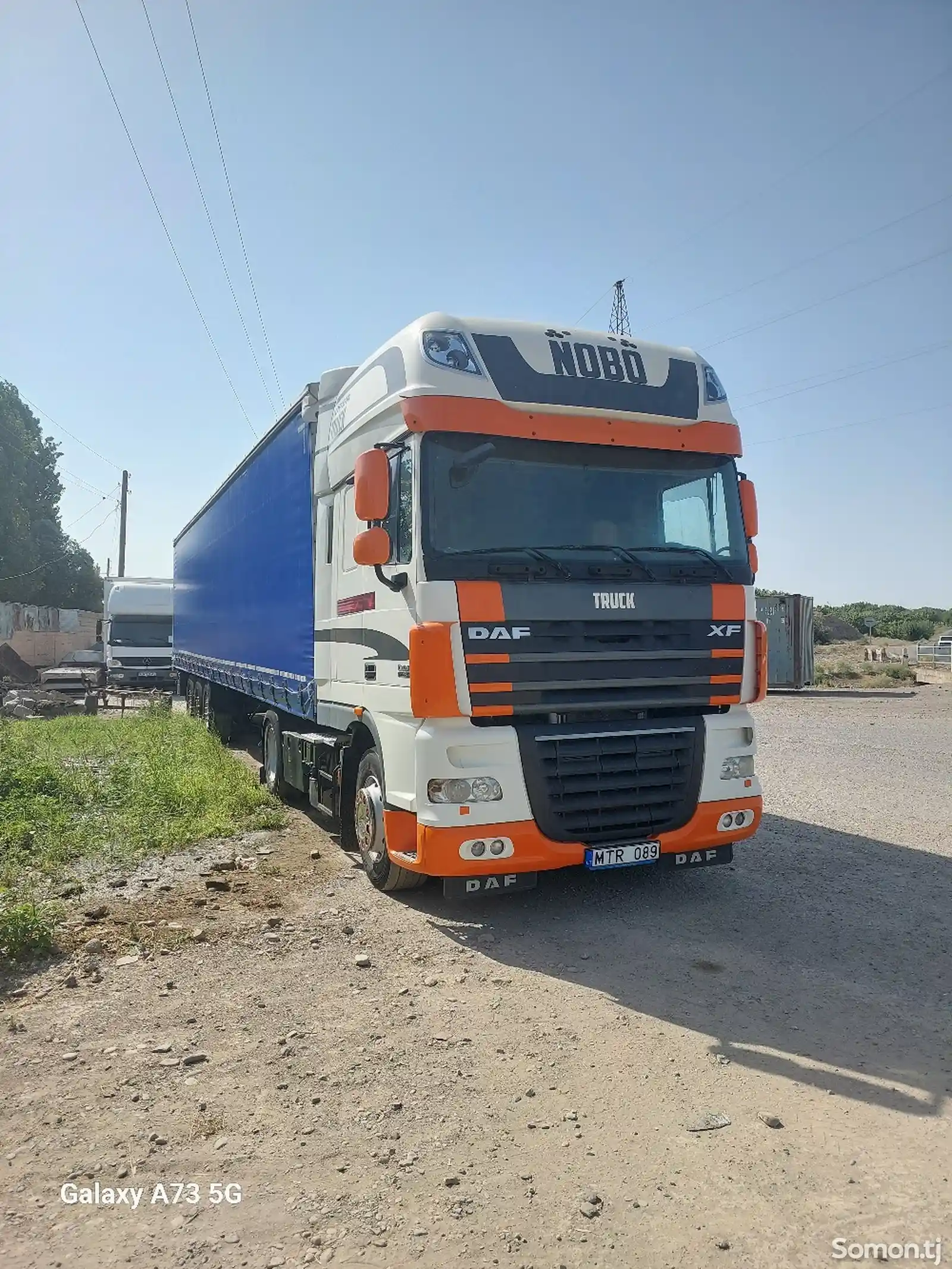 Бортовой грузовик DAF XF 105/460, 2010 ATE-1