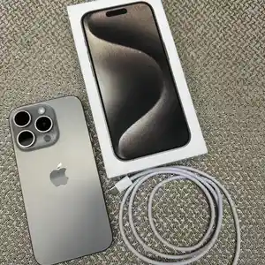 Apple iPhone 15 Pro, 256 gb, Natural Titanium