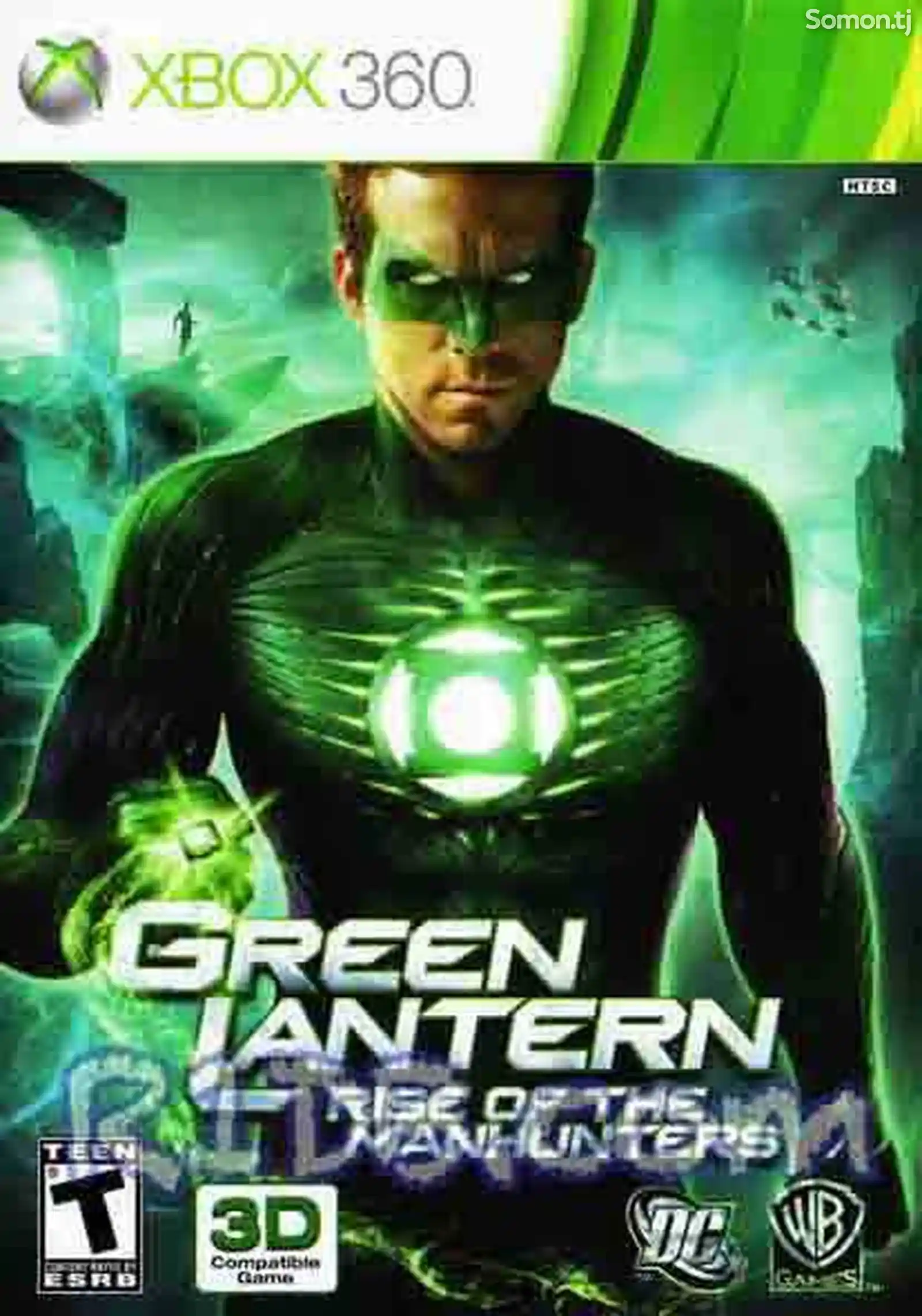 Игра Green lantern rise of the munhunters для прошитых Xbox 360