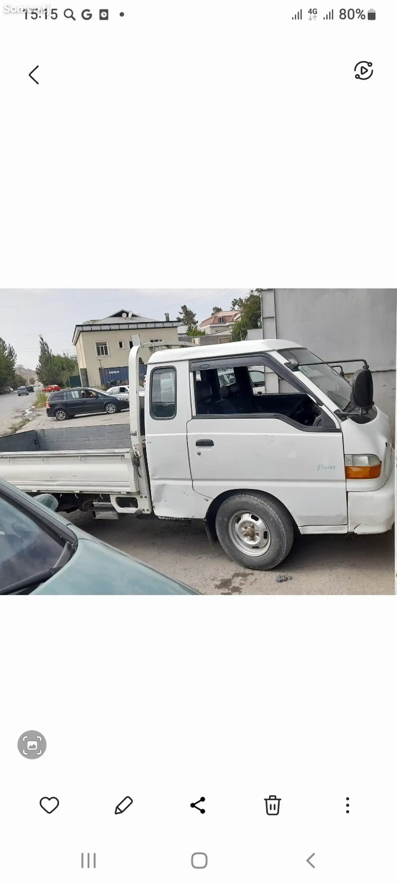 Бортовой автомобиль Hyundai Porter, 1999