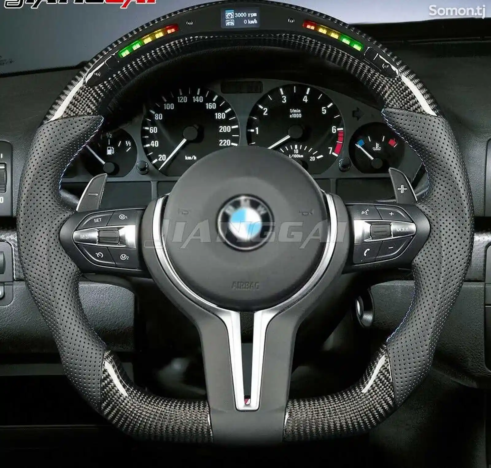 Руль от BMW F10/F15/F30 Led Carbon-2