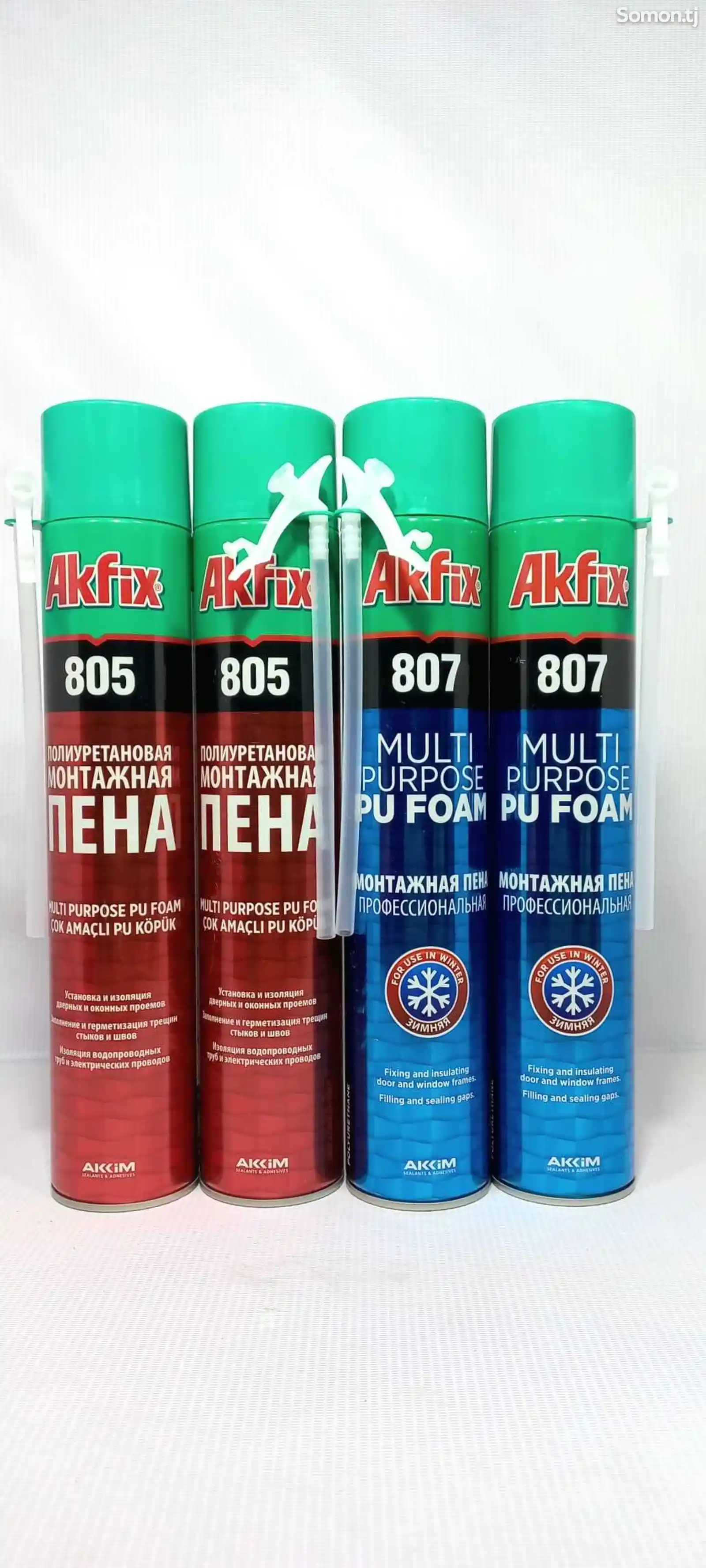 Монтажная пена Akfix 805 для СП-2