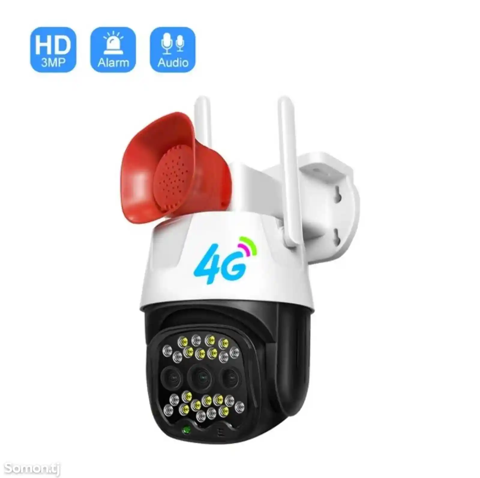 Камера видеонаблюдения 4G sim 3мр-5