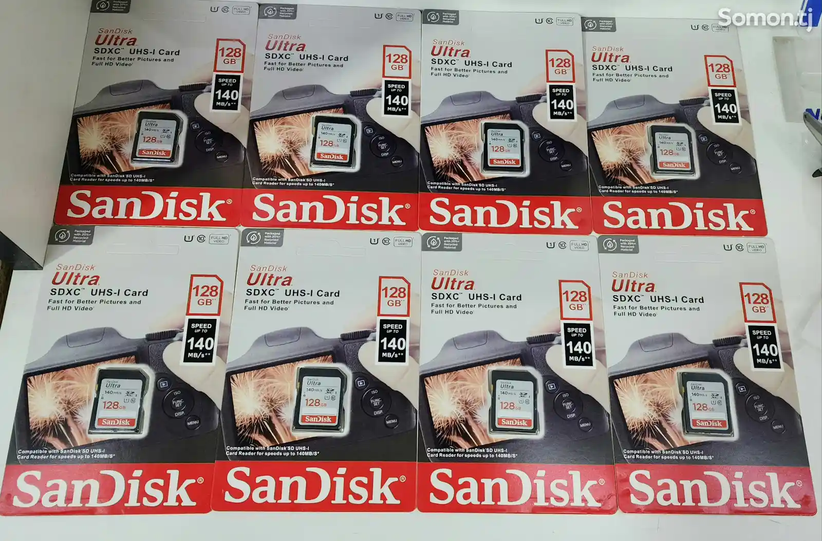 Карта памяти SanDisk 128gb 140MBs-2