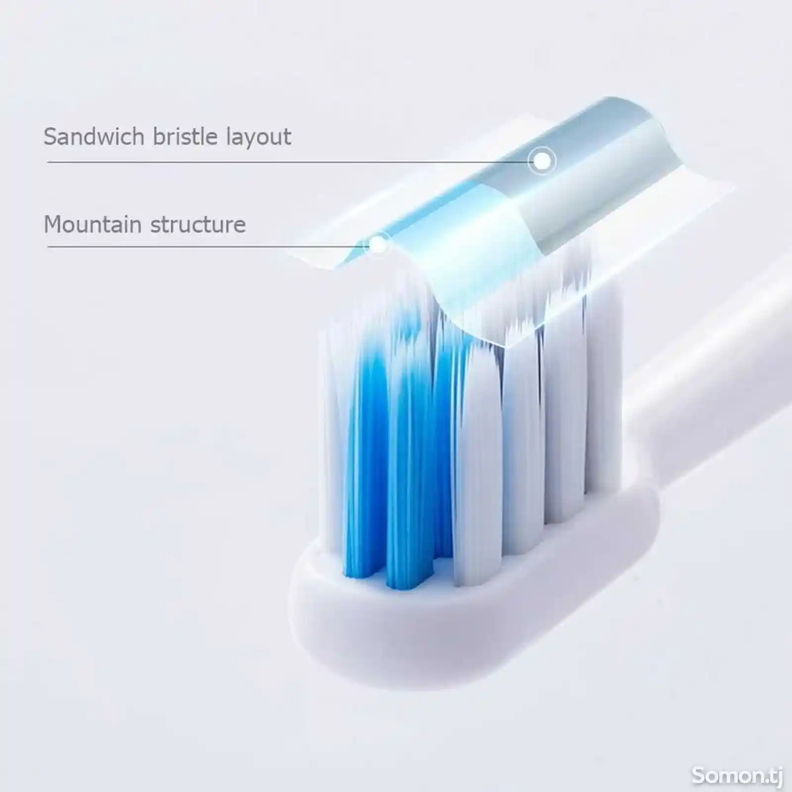 Dr. Bei electric toothbrush Head - Сменные насадки для зубной щетки-11
