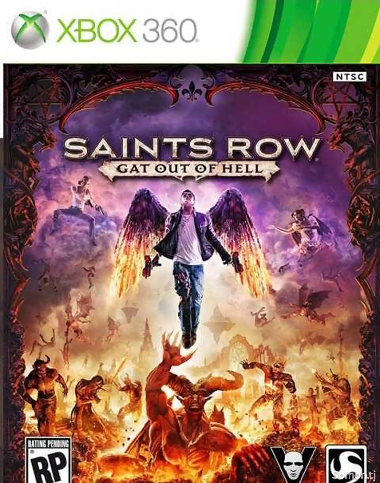 Игра Saints row gat out of hell для прошитых Xbox 360