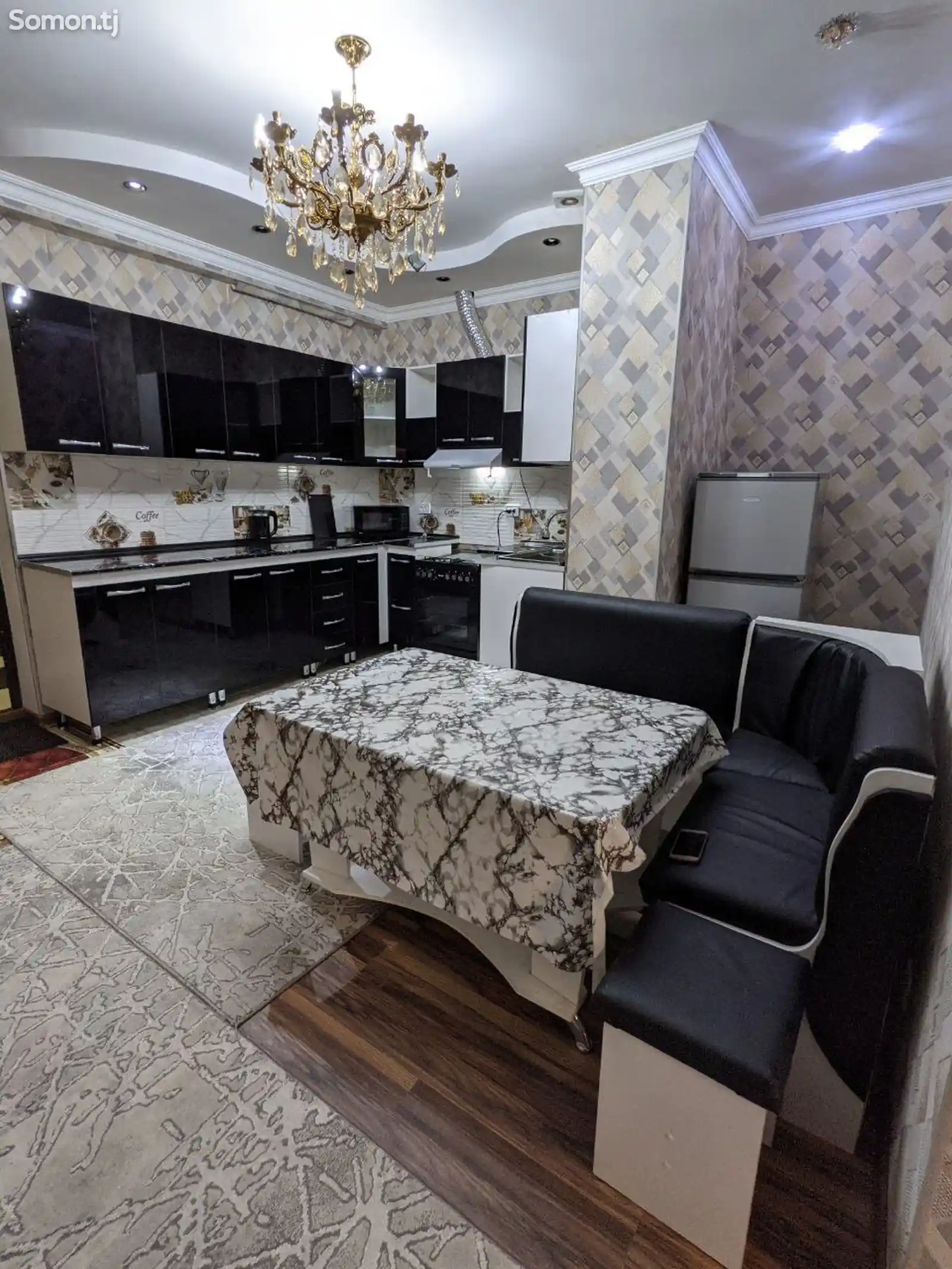 2-комн. квартира, 9 этаж, 80м²,И.Сомони-8