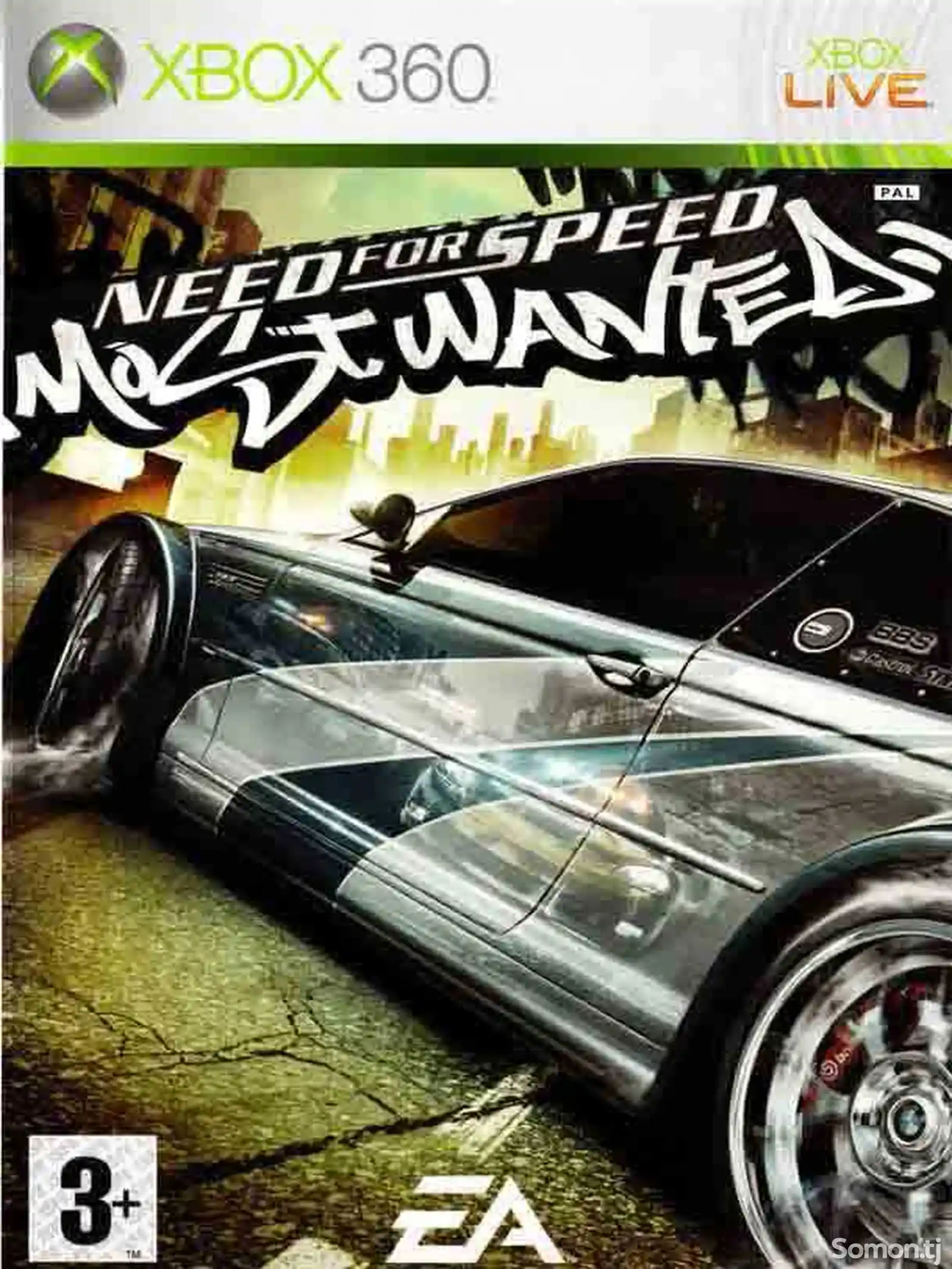 Игра Nfs Most wanted для прошитых Xbox 360