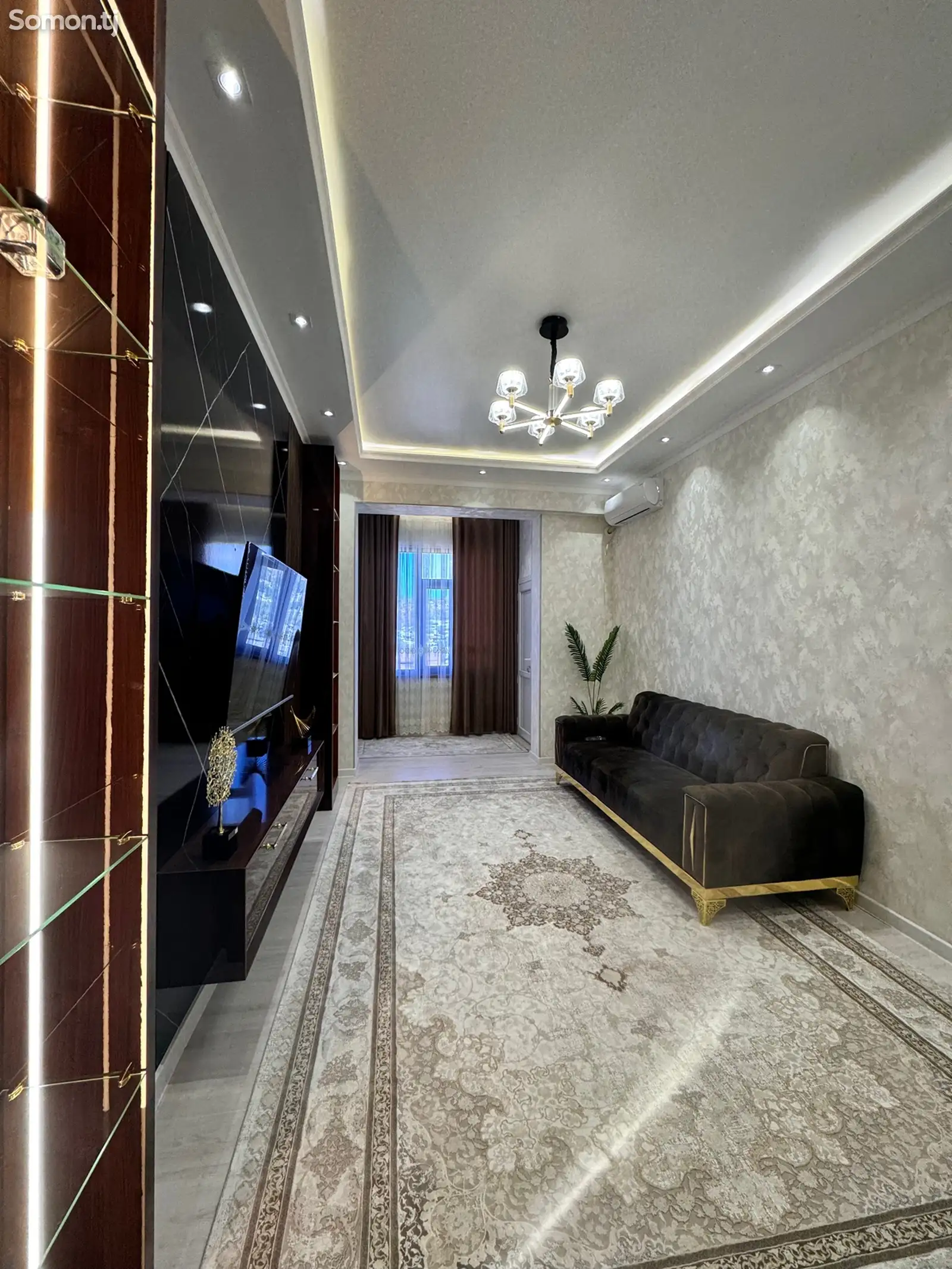 2-комн. квартира, 13 этаж, 55 м², Шохмансур-2