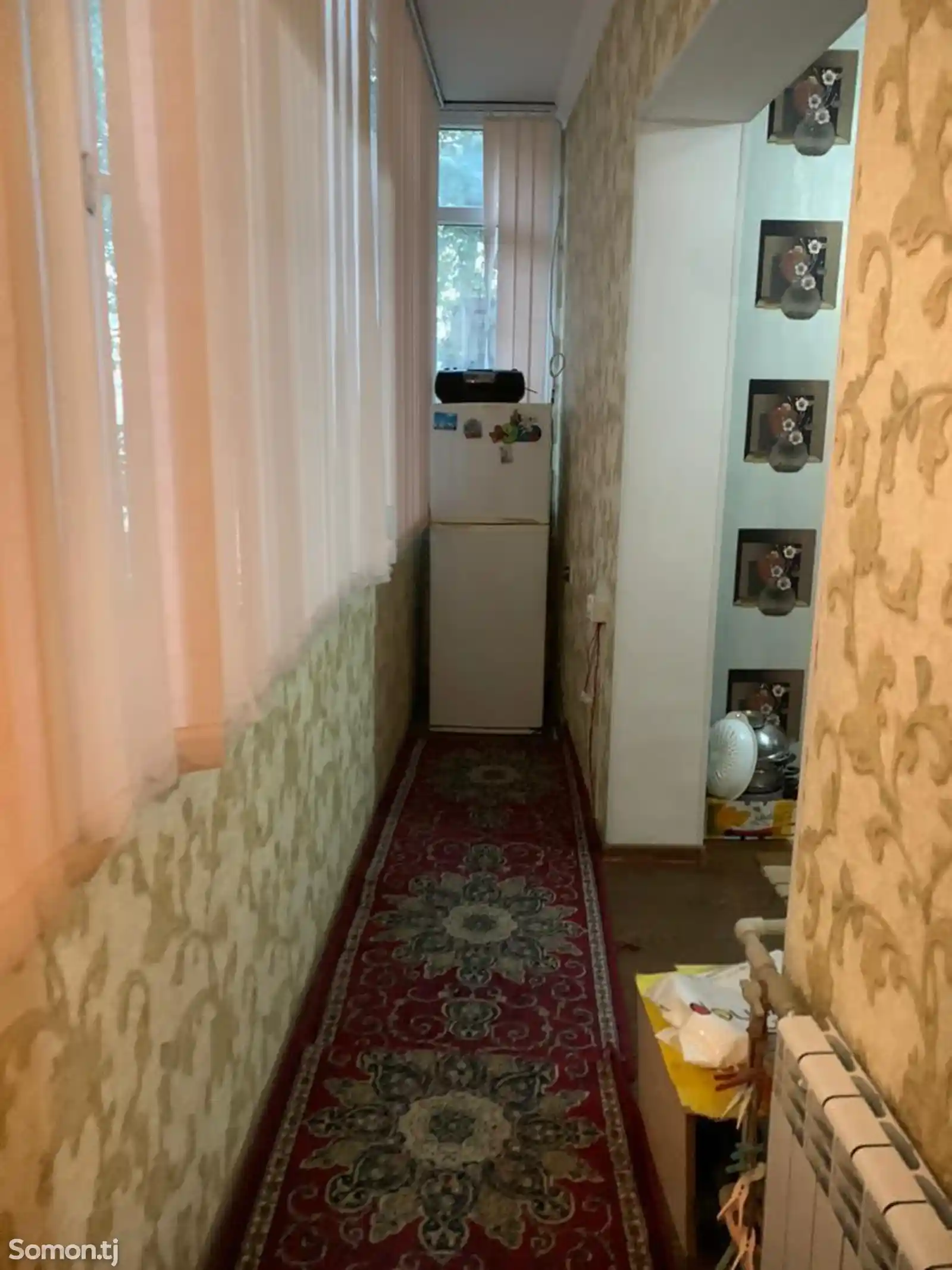 2-комн. квартира, 3 этаж, 65м², Сомони-8