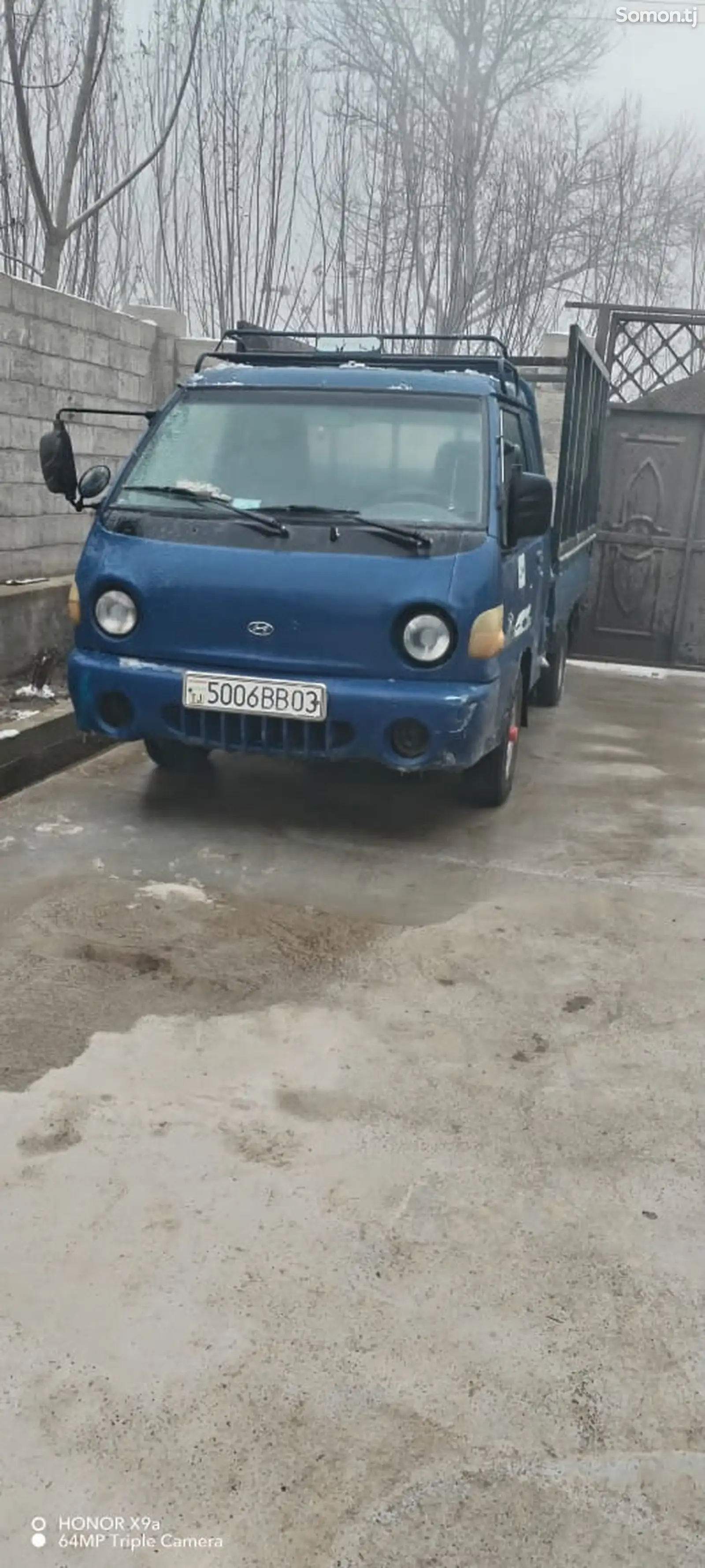 Бортовой автомобиль Hyundai Porter, 2002-1