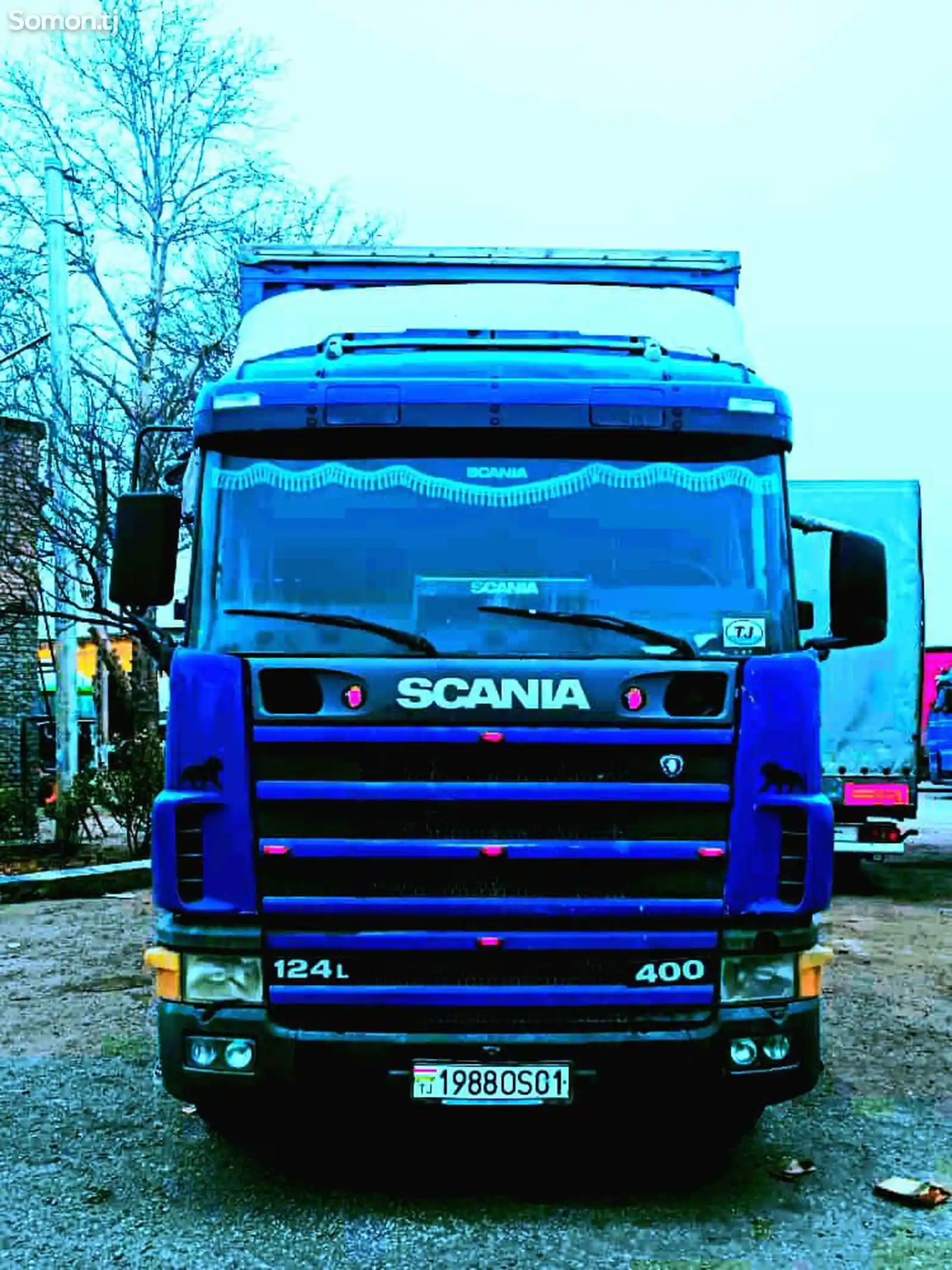 Бортовой грузовик Scania, 2000-4