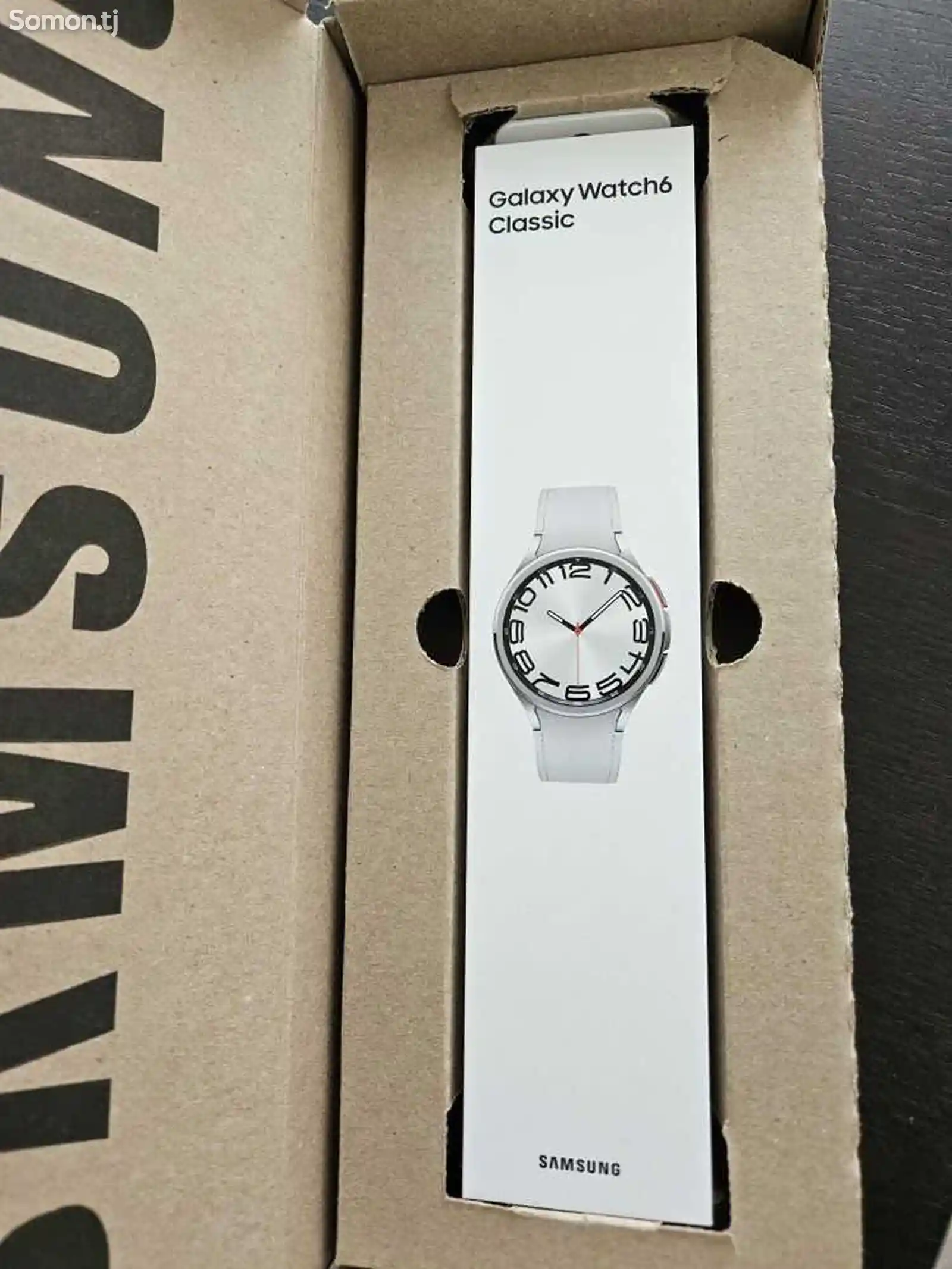 Смарт-часы Samsung Galaxy Watch6 Classic, 47 мм серебро-1