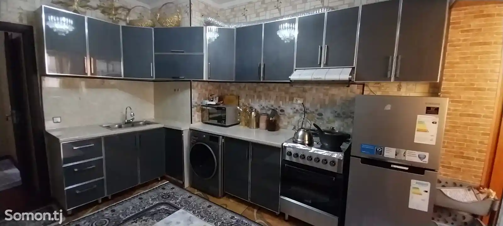 2-комн. квартира, 5 этаж, 55 м², И. Сомони-4