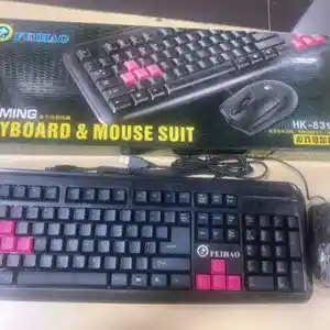 Клавиатура и мышь проводная Hk8310B