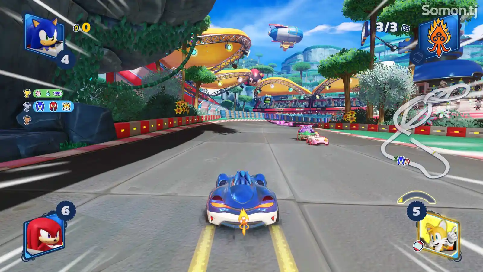 Игра Sonic All stars Racing для Playstation 3-3