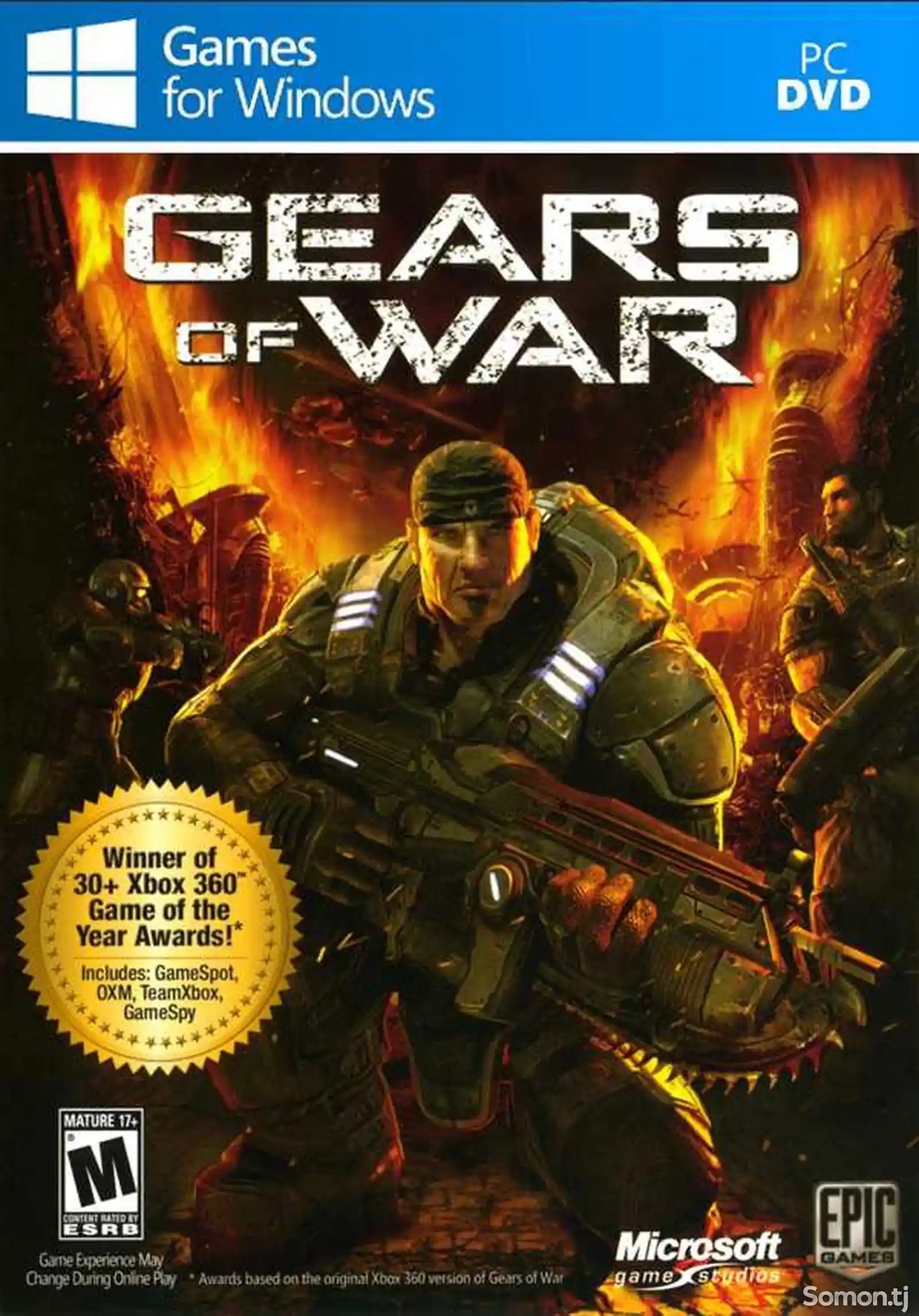 Игра Gears of War для компьютера-пк-pc-1