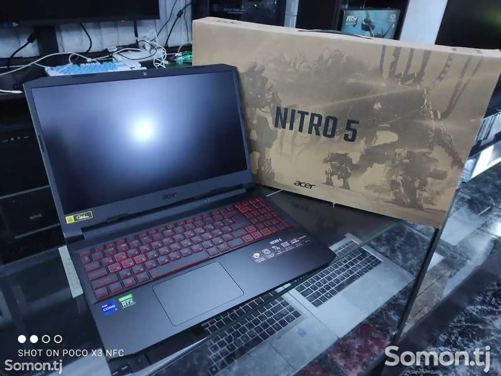 Игровой Ноутбук Acer Nitro 5 AMD Ryzen 7 5800H / RTX 3060 6GB-5
