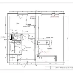 2-комн. квартира, 10 этаж, 61 м², поворот Ленинград