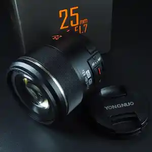 Киношный объектив 25mm f1.7 для Panasonic Lumix